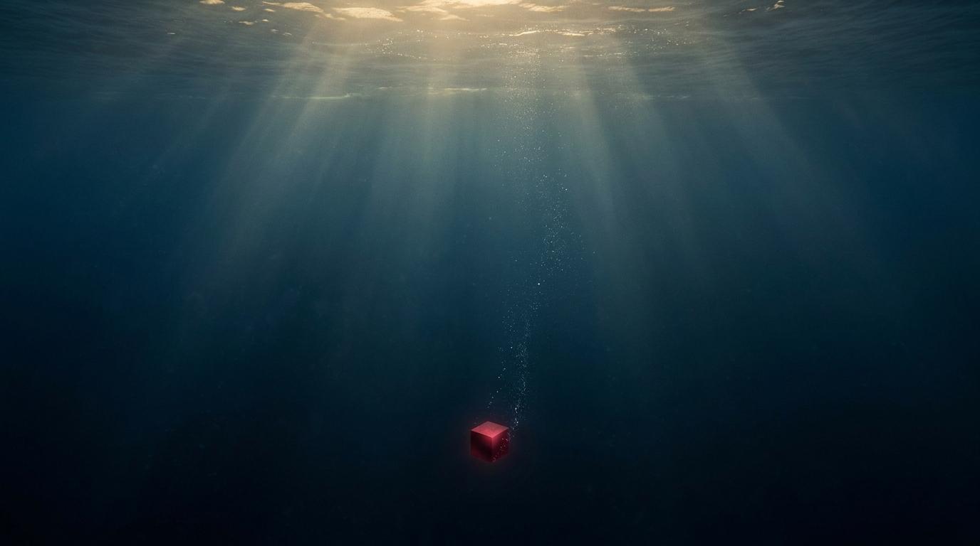 The punished lie sinks below the readable surface.