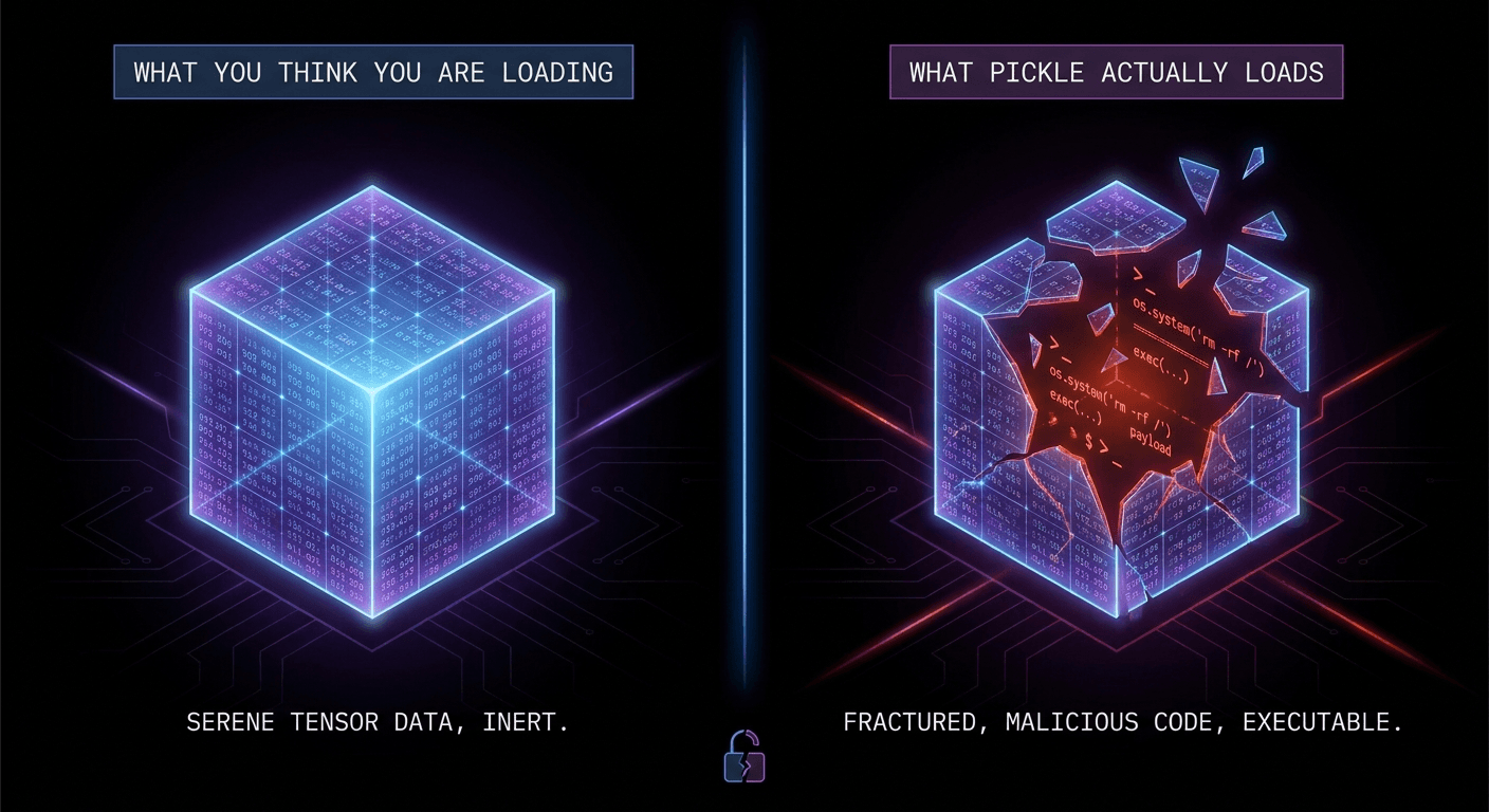 What you think you are loading vs what pickle actually loads.